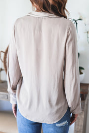 The Aria Button Down Blouse