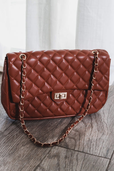The Chelsea Quilted Handbag- FINAL SALE
