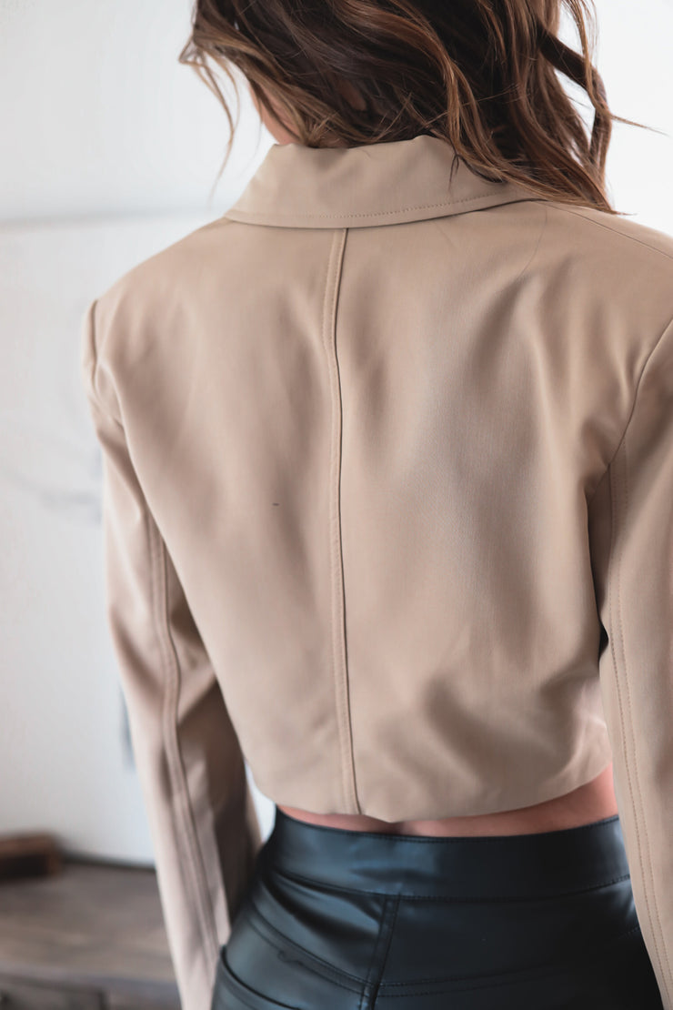 Naty Cropped Blazer