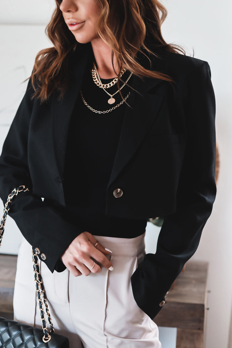 Naty Cropped Blazer