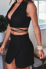 Maya Blazer + Skirt Set