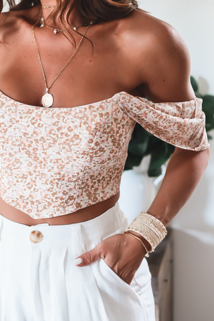 The Blair Drape Sleeve Top