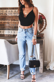 Rachel Distressed Denim