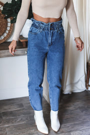 The Cece Paperbag Jeans