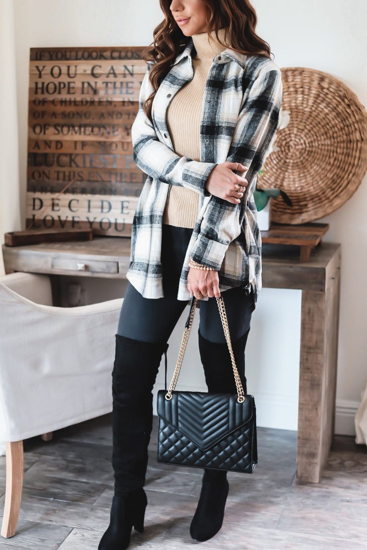 Jody Plaid Button Down-FINAL SALE