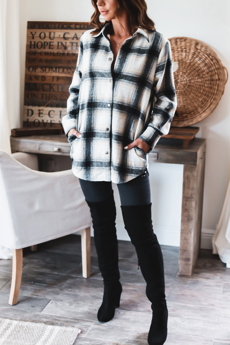 Jody Plaid Button Down-FINAL SALE