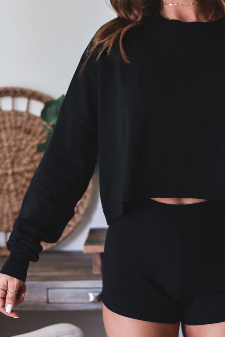 The Adina Knit + Shorts Set
