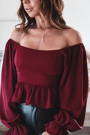 The Bailey Lace Up Top