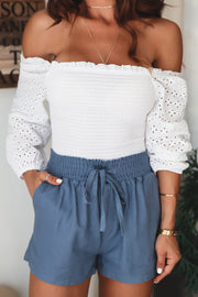 The Gigi Linen Shorts - FINAL SALE