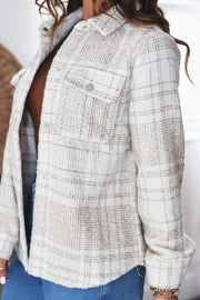 Tory Boucle Button Down- FINAL SALE