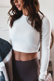Megs L/S Crop Top