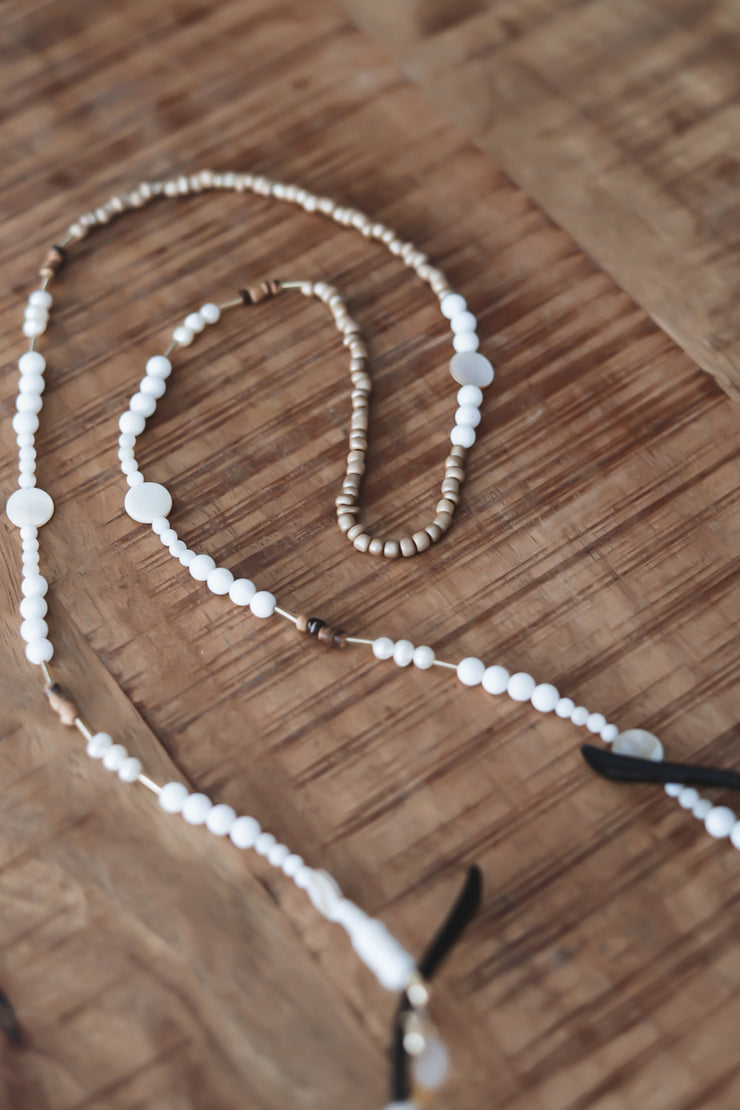 Olive Seed Beaded Sunglass Chain