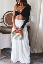 Adriana One Shoulder Crop Top