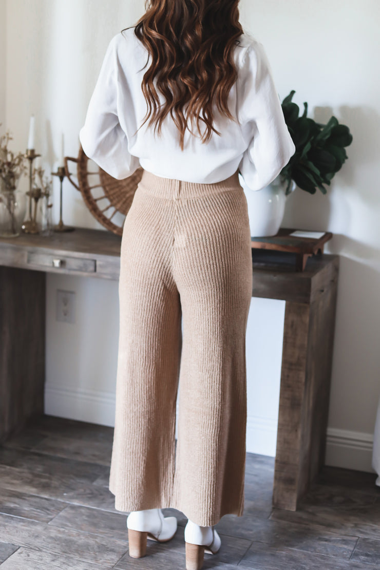 The Jaelynn Wide Leg Knit Pant