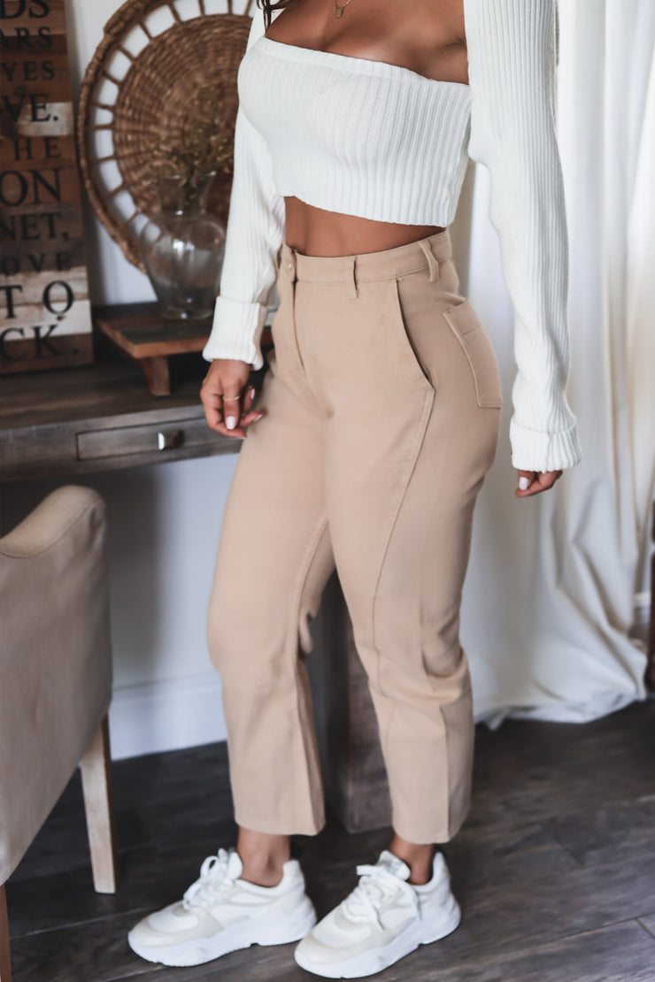 The Kaylee Denim Pants-FINAL SALE
