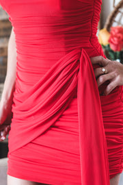 The Zoe Draped LBD