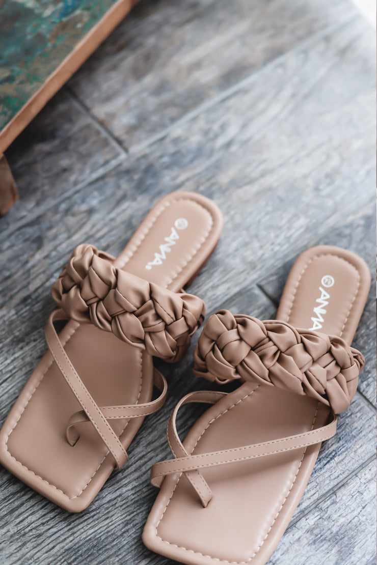 The Sia Braided Sandal-FINAL SALE