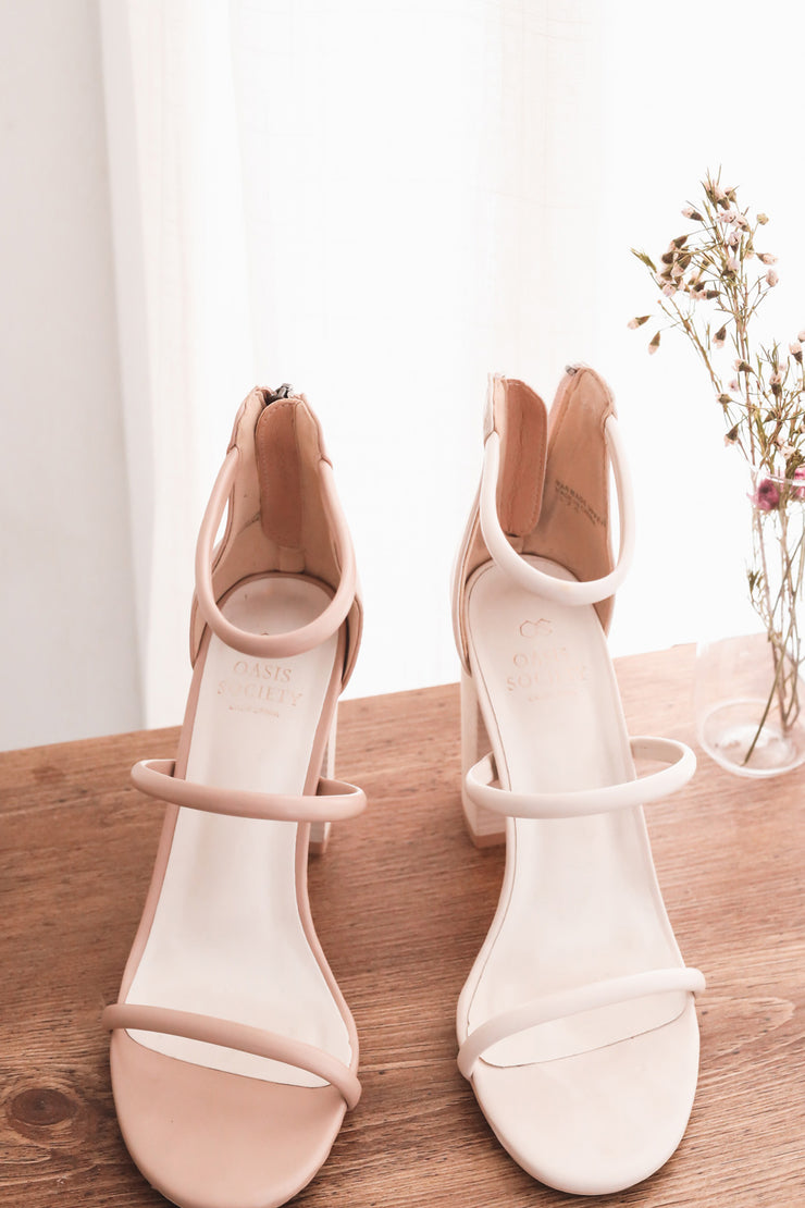 The Taylor Multi Strap Heels-FINAL SALE