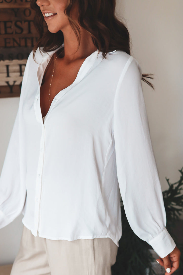 The Aria Button Down Blouse